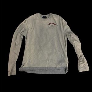 Abercrombie & Fitch Gray Logo Tee